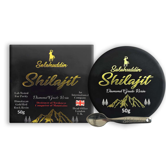 Salahuddin Himalayan shilajit resin 50g jar