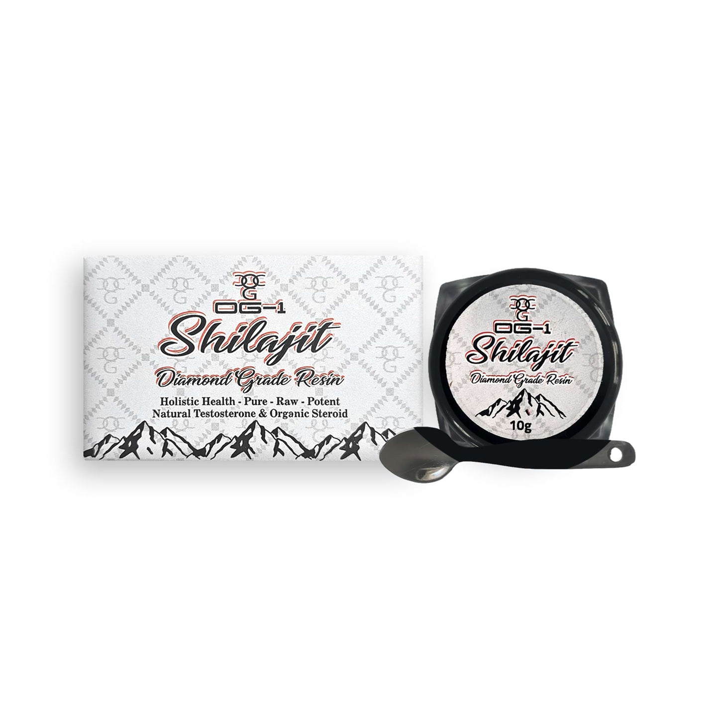 OG-1 Shilajit Himalayan Resin 10g (tester size)- Certified Holistic Health