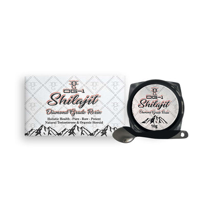 OG-1 Shilajit Himalayan Resin 10g (tester size)- Certified Holistic Health