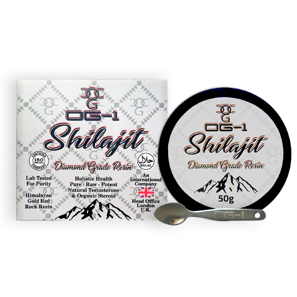 OG-1 Himalayan shilajit resin 50g jar