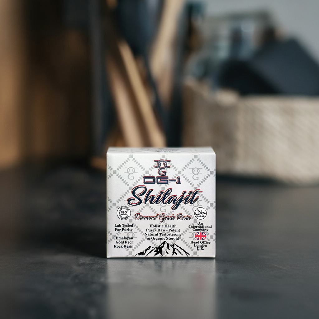 OG-1 Shilajit Himalayan Resin 50g  - Certified Holistic Health