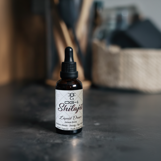 OG1 Himalayan shilajit liquid drops 30ml bottle